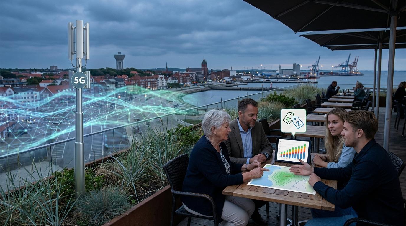 5G-dækning i Esbjerg