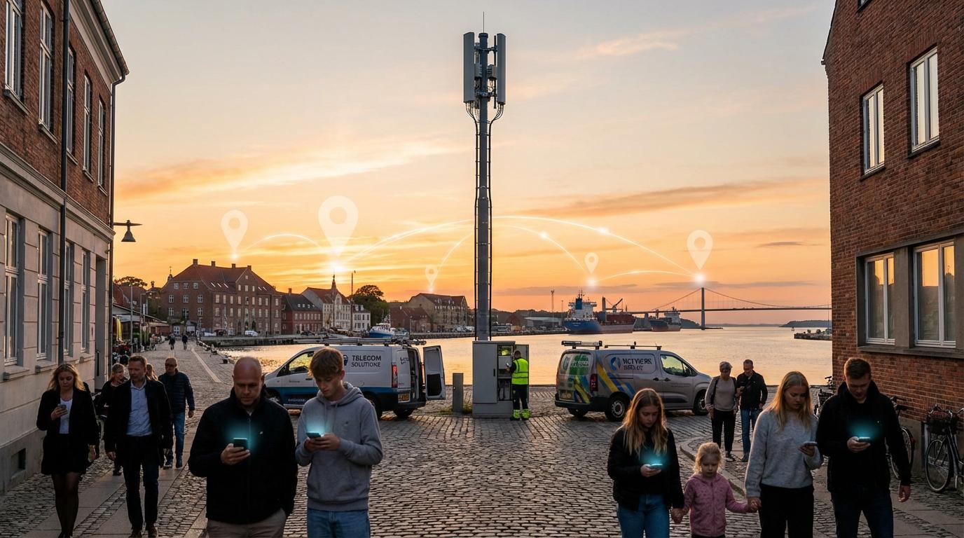 5G-dækning i Fredericia