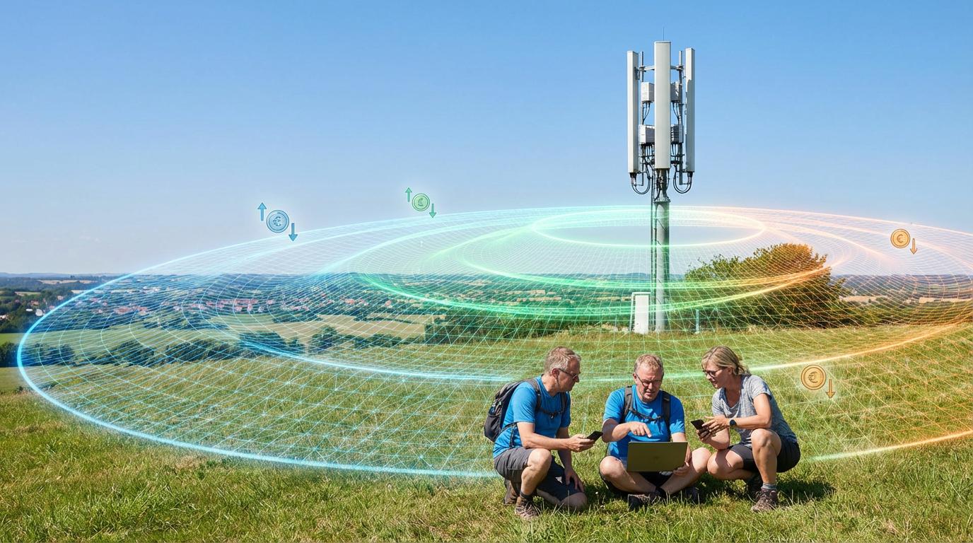 Tre sammenligner 5G-dækning