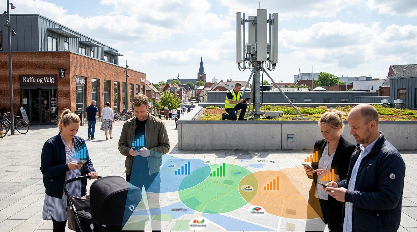 5G-dækning i Hørsholm