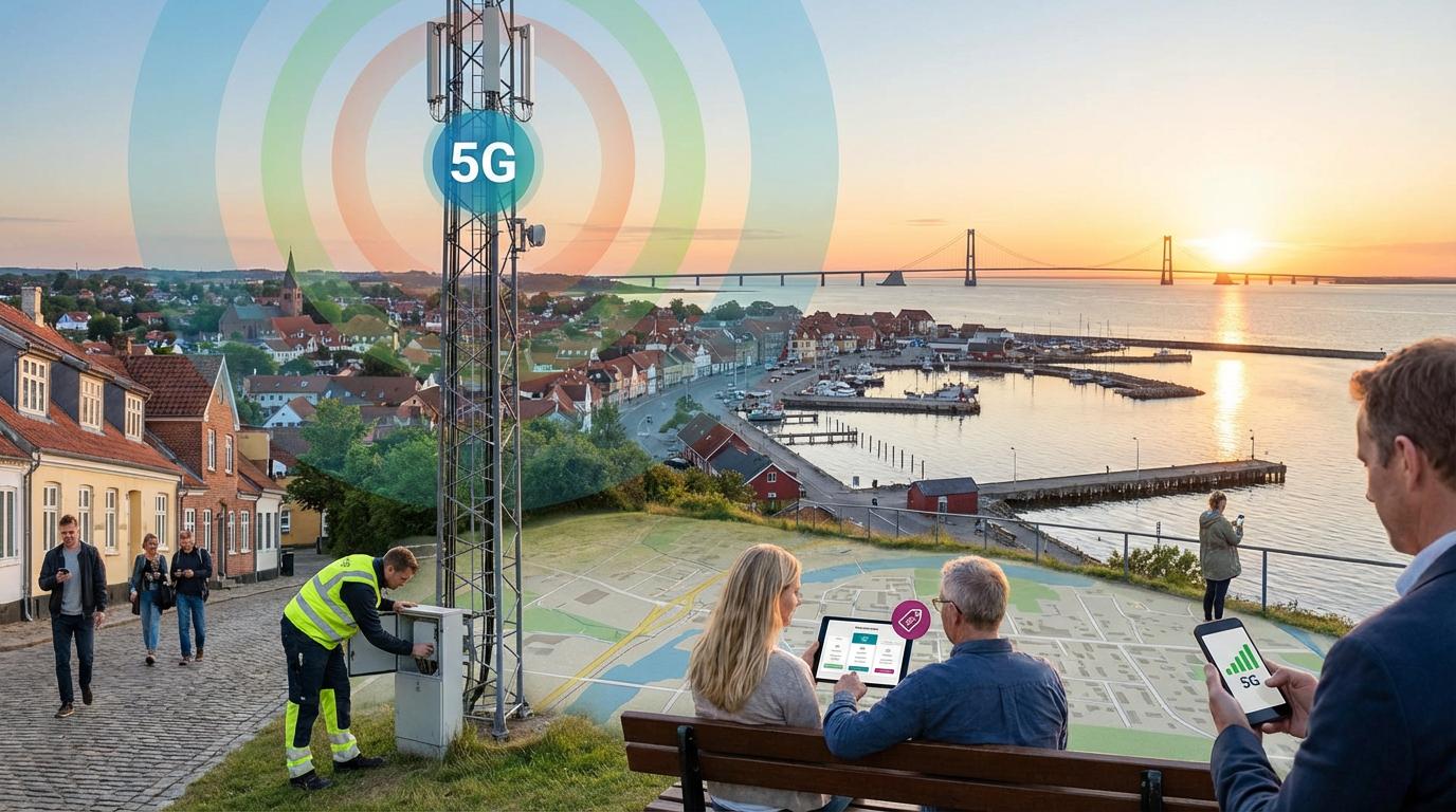 5G-dækning i Korsør