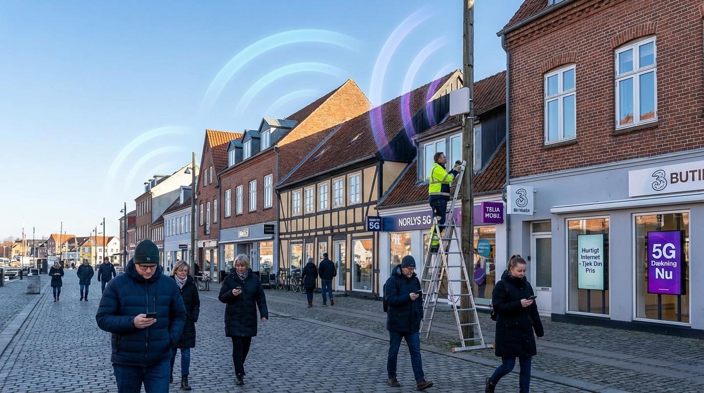 Nakskov havnefront med 5G
