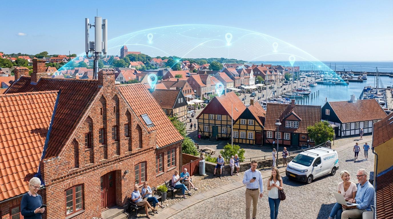 Rønne med 5G-dækning