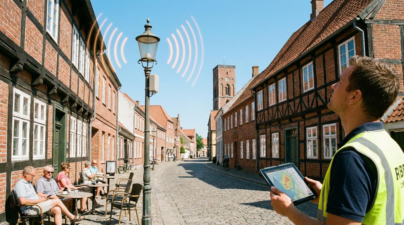 Solrig Ribe-gade med 5G