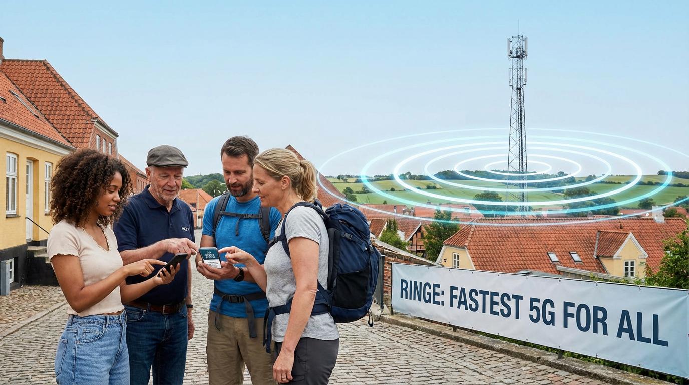 Stærk 5G-dækning i Ringe