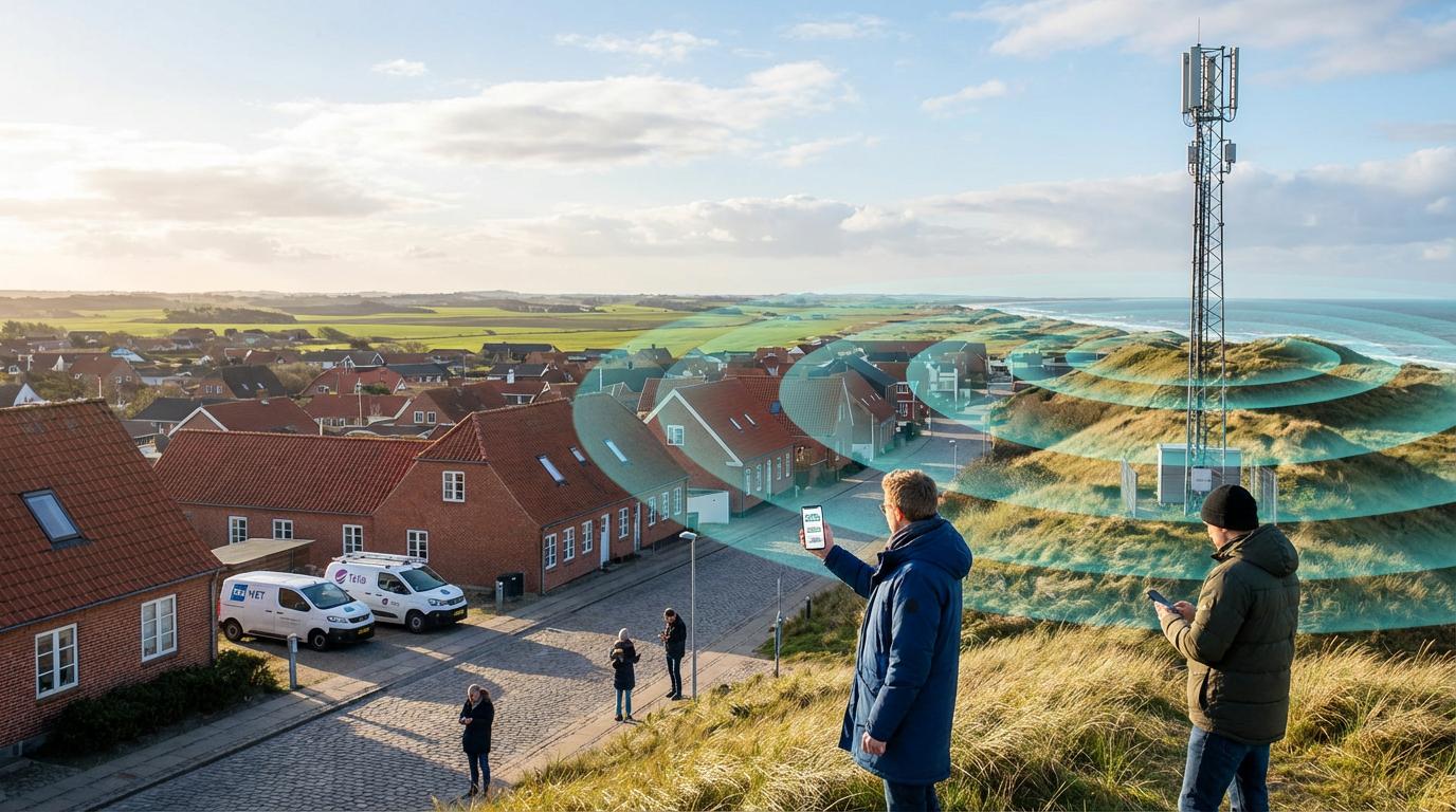 Ringkøbing med 5G-dækning