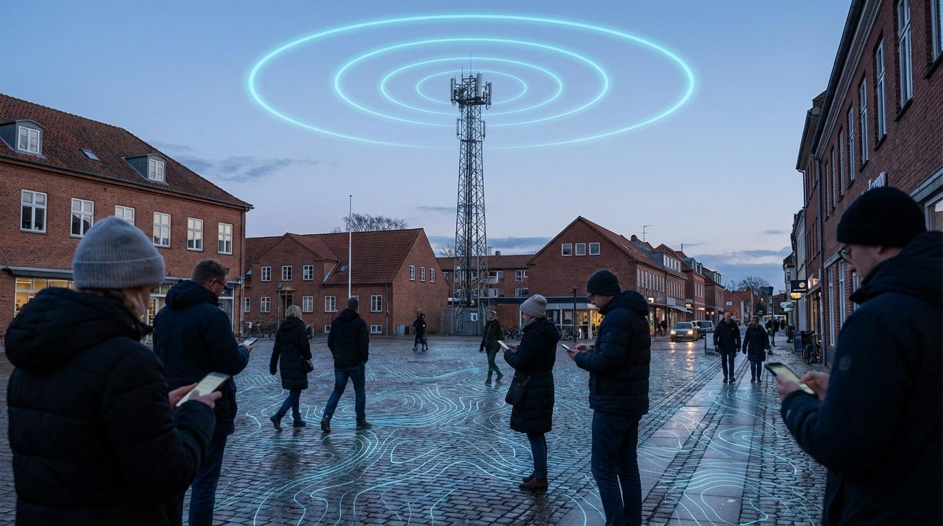 5G-dækning over Ringsted