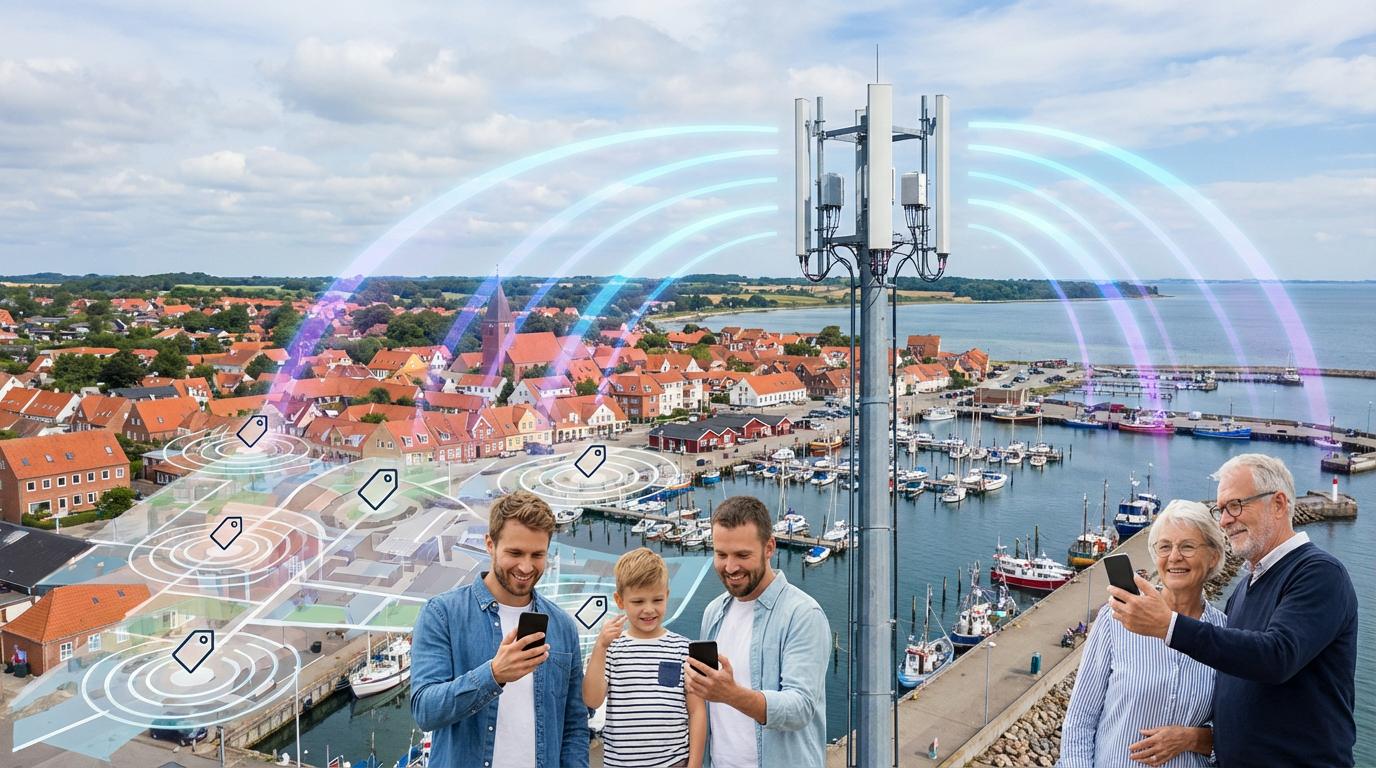 5G-dækning i Sæby havn