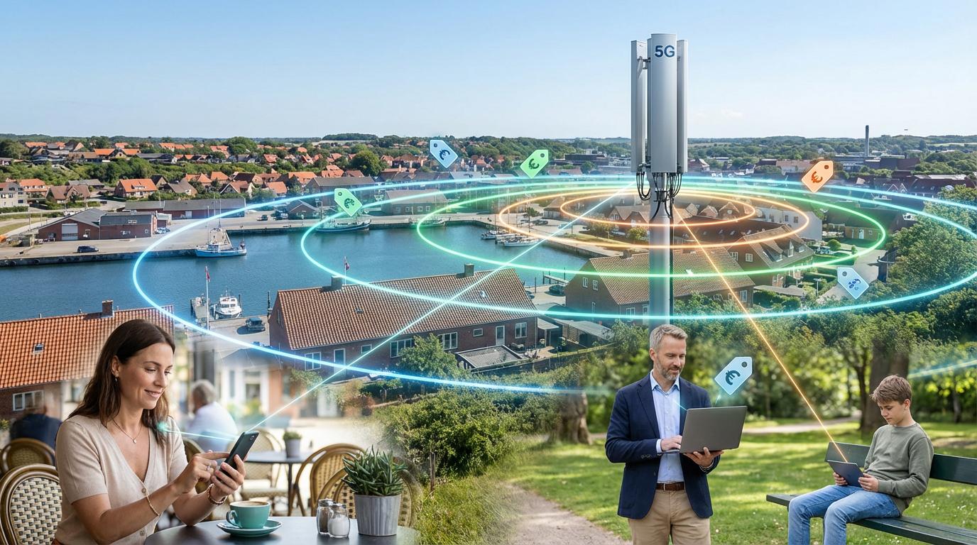 5G dækker hele Skive