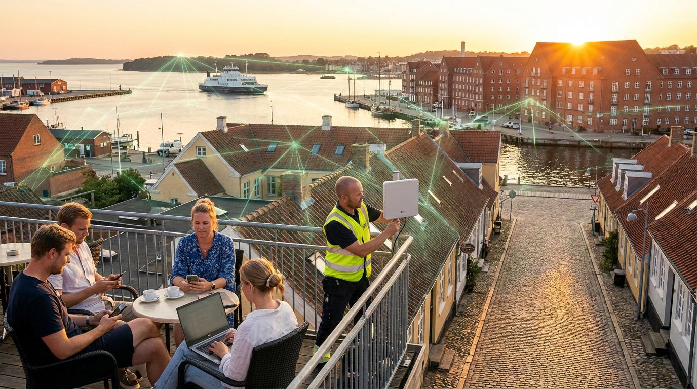 Hverdagsforbindelse ved Svendborg havn