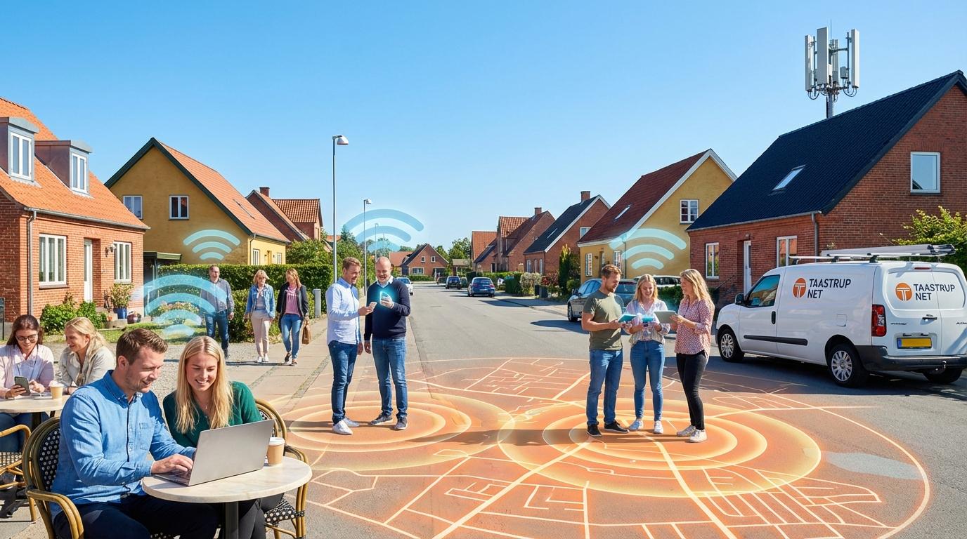 Taastrup med stærk 5G-dækning
