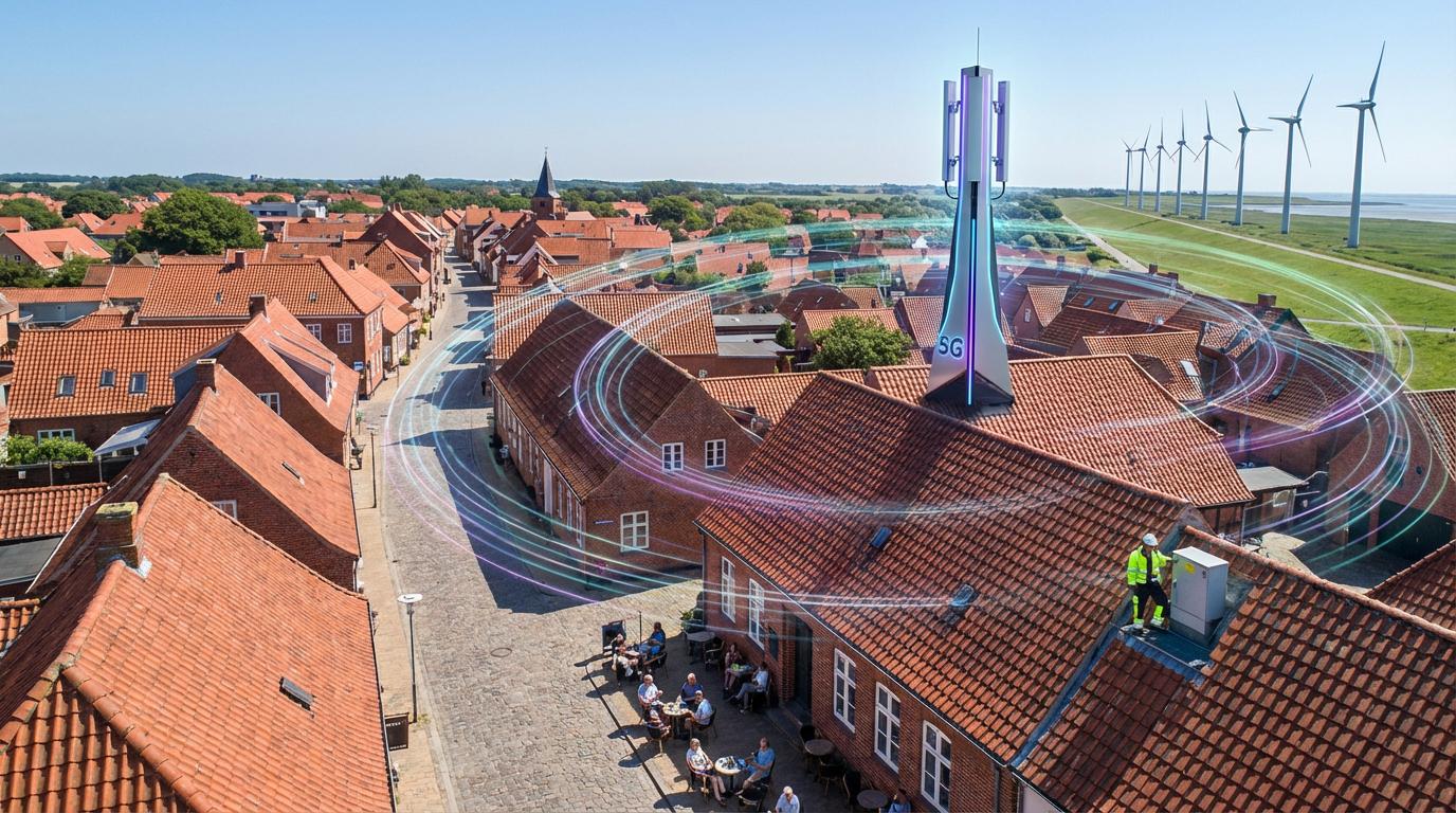 Tønder kystby med 5G